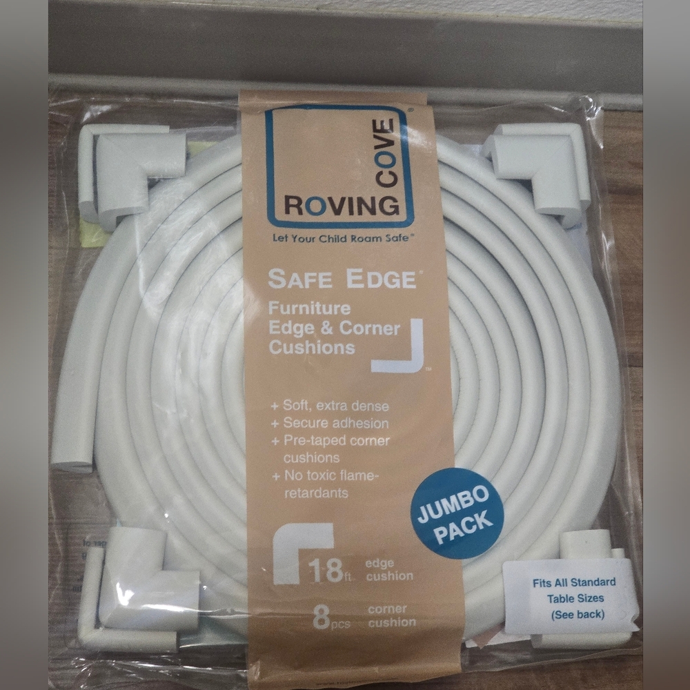 ​Roving Cove Safe Edge Furniture & Corner Cushions - Jumbo Pack 18ft + 8 Corners